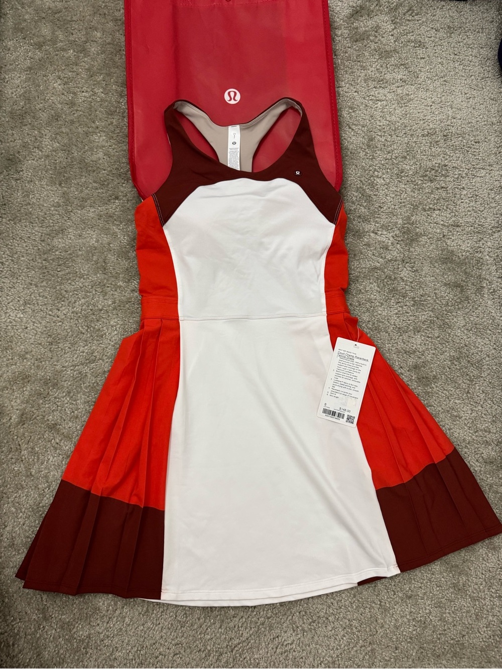 Lululemon Court Champ Racerback Tennis Dress NWT $148 Retailt - Picture 9 of 15